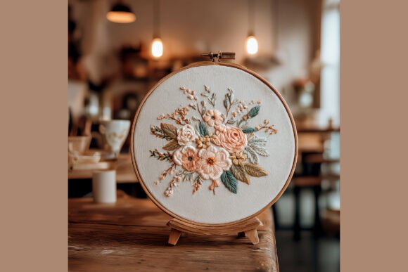 Download Boho Floral Hand Embroidery Pattern 18 - Hand Collection
